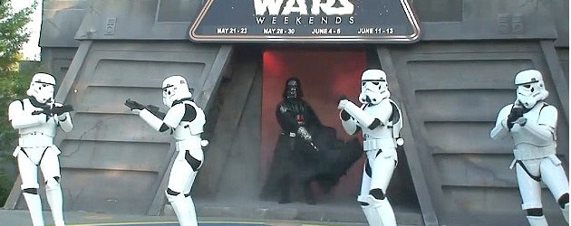 Video: Darth Vader and Boba Fett dance to Michael Jackson during ‘Dance-Off’ at Disney’s Star Wars Weekends 2010 Video: Darth Vader and Boba Fett dance to Michael Jackson during ‘Dance-Off’ at Disney’s Star Wars Weekends 2010
