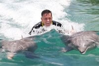 Survivor Terry Deitz at Discovery Cove
