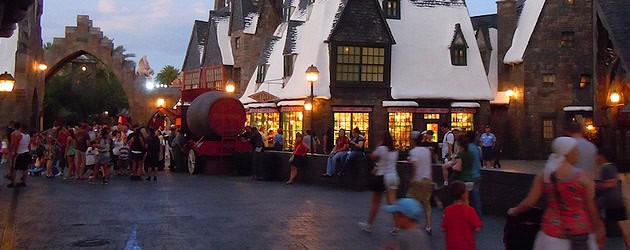 Smaller crowds mean few lines to be found in Universal Orlando’s Wizarding World of Harry Potter