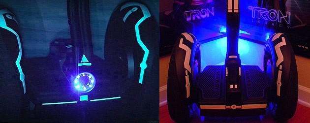 My newly-customized TRON Segway i2 inspired by Disney’s Tron Legacy My newly-customized TRON Segway i2 inspired by Disney’s Tron Legacy