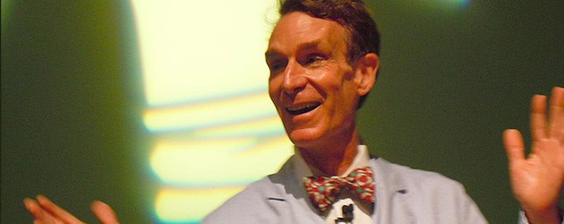 Video: Bill Nye the Science Guy plays with fire during National Engineers Week presentation at Epcot’s Innoventions in Walt Disney World Video: Bill Nye the Science Guy plays with fire during National Engineers Week presentation at Epcot’s Innoventions in Walt Disney World