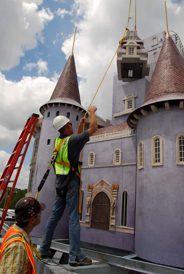 BehindtheScenes Look at Beast's Castle, Part of the New Fantasyland