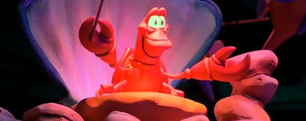 Video: Peek inside The Little Mermaid ride featuring Audio-Animatronic Sebastian, Scuttle, Ursula in colorful scenes at Disney California Adventure Video: Peek inside The Little Mermaid ride featuring Audio-Animatronic Sebastian, Scuttle, Ursula in colorful scenes at Disney California Adventure