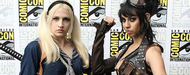 San Diego Comic-Con 2011: Day 3 – Costumes, girls, Disney Channel, zombies and more celebrity sightings