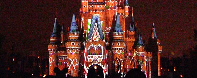 Video: Christmas cheer added to ‘The Magic, The Memories, and You’ projection show on Cinderella Castle at Walt Disney World Video: Christmas cheer added to ‘The Magic, The Memories, and You’ projection show on Cinderella Castle at Walt Disney World