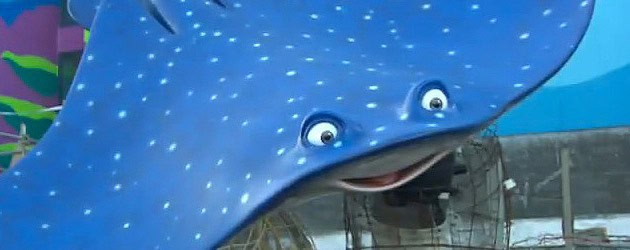 Giant ‘Finding Nemo’ figures installed at Disney’s Art of Animation Resort
