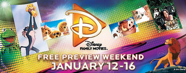 Giveaway: Enter to win Disney Family Movies gift pack, enjoy On-Demand Free Preview Weekend