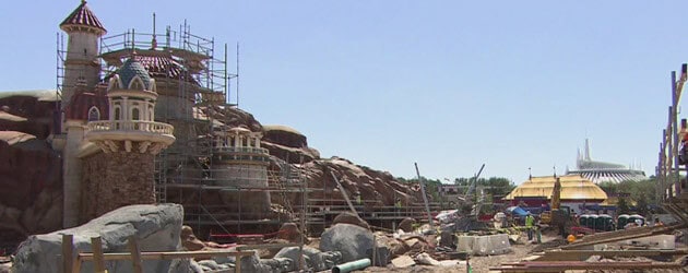Construction tour of New Fantasyland with Imagineer Chris Beatty, dishing new details on Walt Disney World expansion