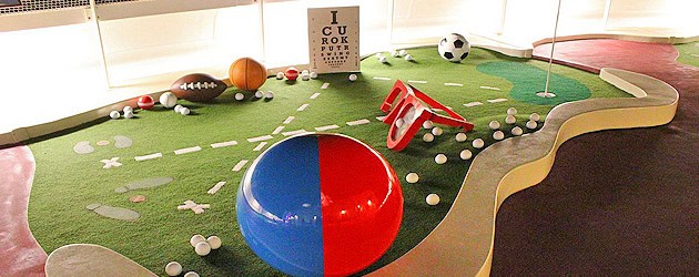 Goofy Sports offers mini golf and more deck activities for the whole family on the Disney Fantasy