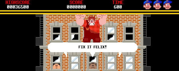 Playable 8-bit ‘Fix-It Felix Jr’ game now on official “Wreck-It Ralph” web site from Walt Disney Animation Studios Playable 8-bit ‘Fix-It Felix Jr’ game now on official “Wreck-It Ralph” web site from Walt Disney Animation Studios