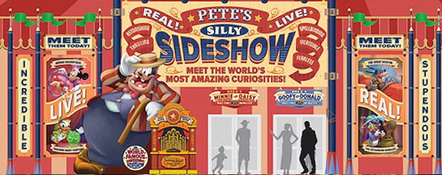 New concept art reveals Pete’s Silly Sideshow, home of big top meet-and-greets in Storybook Circus at Walt Disney World