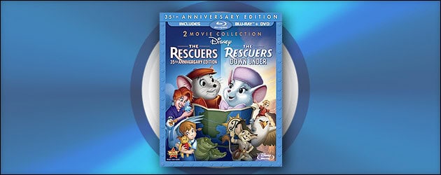 Review: ‘The Rescuers’ & ‘The Rescuers Down Under’ Blu-ray – Films linked across a decade, each standing on its own