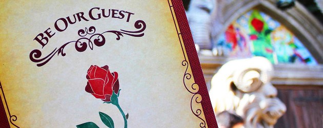 Inside the Be Our Guest restaurant as Walt Disney World dishes up a detailed New Fantasyland preview, but no food yet