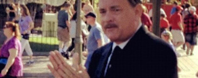 Photo: First Look at Tom Hanks playing Walt Disney in Disneyland while filming for “Saving Mr. Banks”