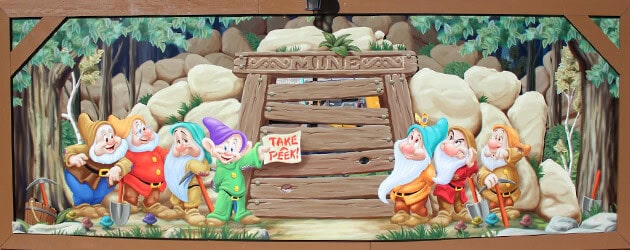 Walt Disney World offers sneak peek at Seven Dwarfs Mine Train with new virtual ride and see-through construction walls