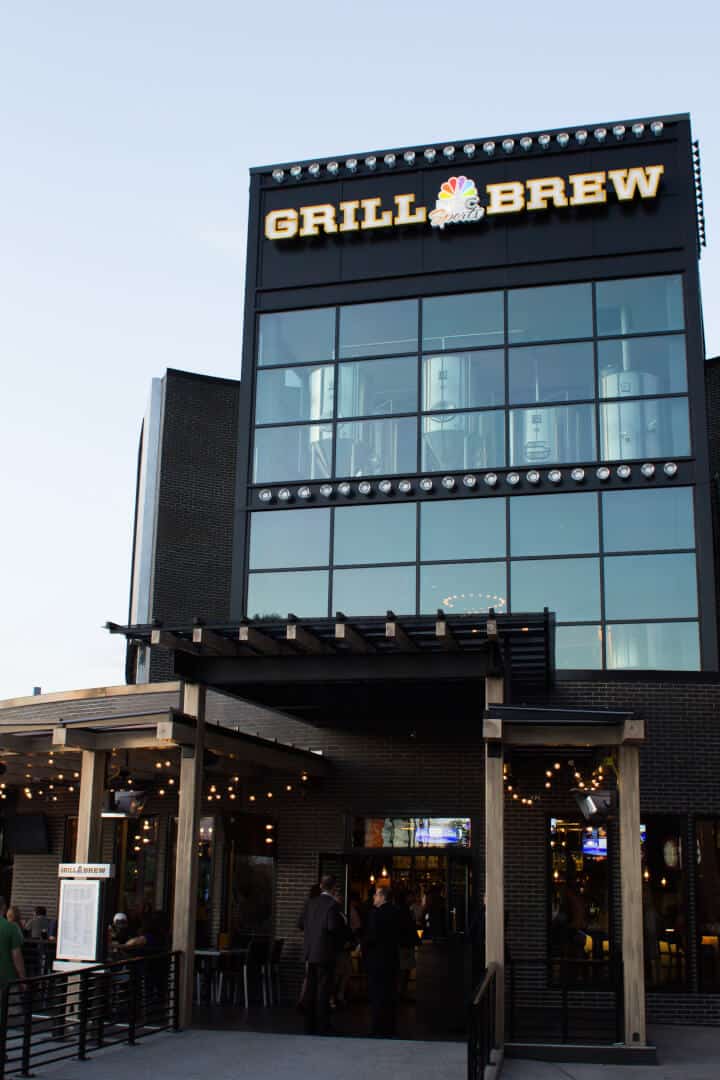 New Universal CityWalk restaurant NBC Sports Grill & Brew soft opens at