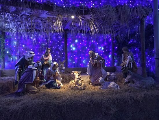 Jesus in the Manger Scene