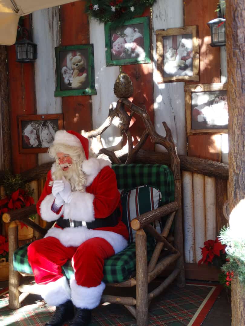 photos new santa claus meet greet area debuts in disneyland lights on