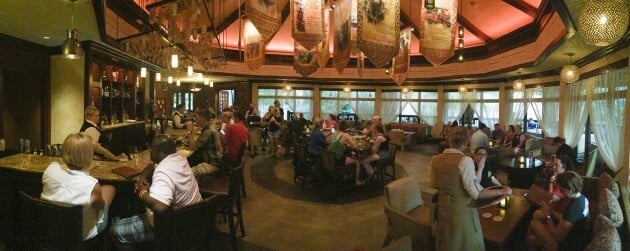 The Nomad Lounge, attached to Tiffins