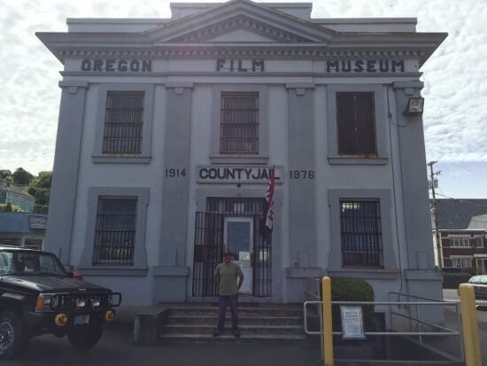 The Oregon Film Museum, formerly the Clatsop County Jail