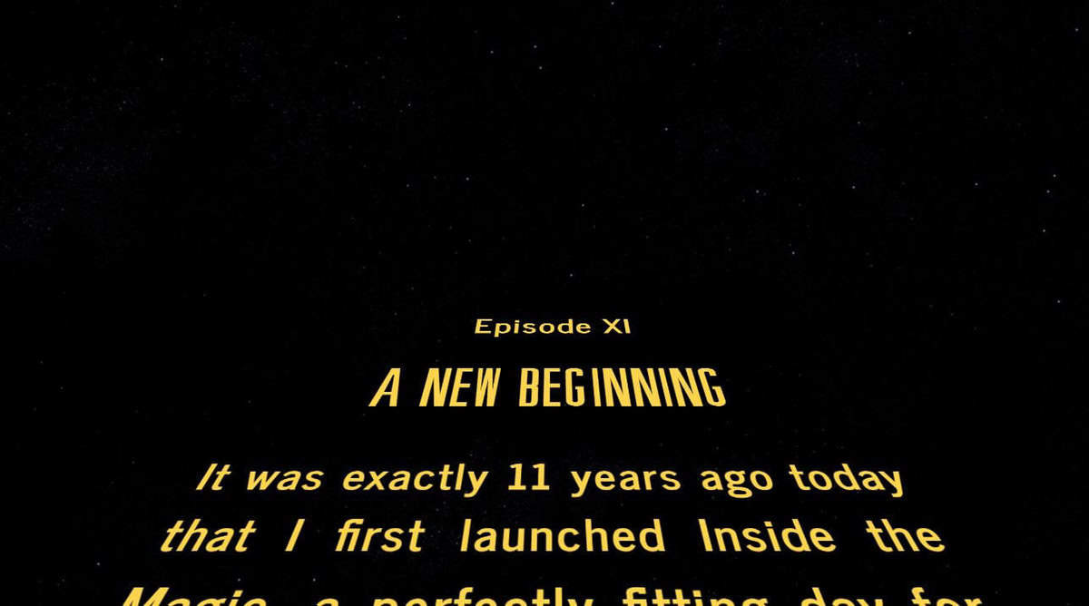 Create your own customized "Star Wars" intro crawl online with this handy tool Inside the Magic