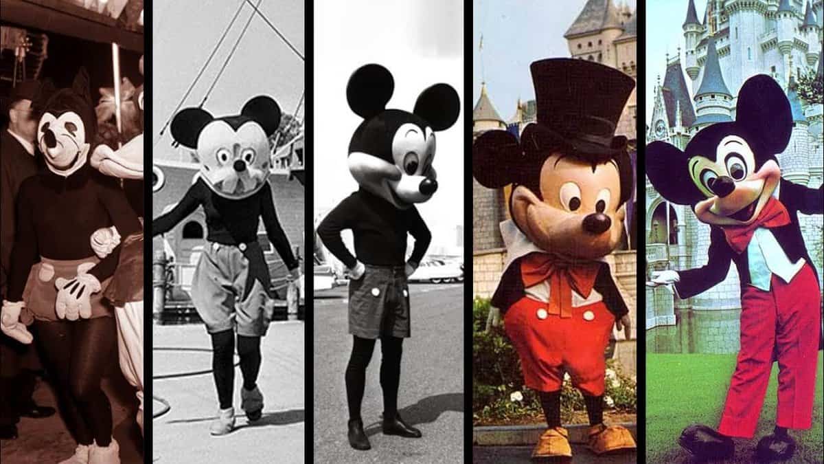 VIDEO Mickey Mouse s Changing Look Is Chronicled In The Evolution Of