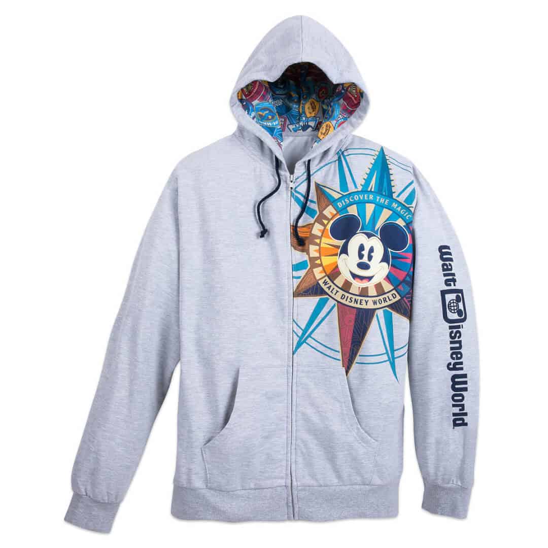 mickey mouse compass hoodie