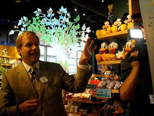 Disney Store president Jim Fielding