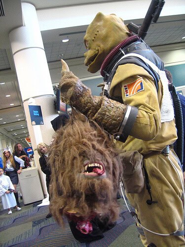 Wookiee decapitated