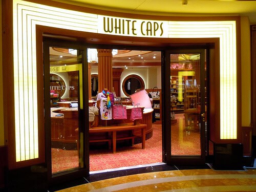 White Caps - Disney Dream shopping