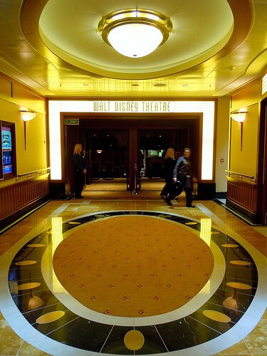 Walt Disney Theater entrance - Golden Mickeys