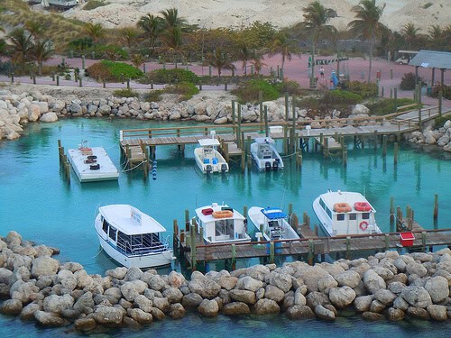 View of Castaway Cay from Disney Dream