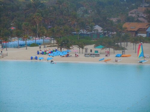 View of Castaway Cay from Disney Dream