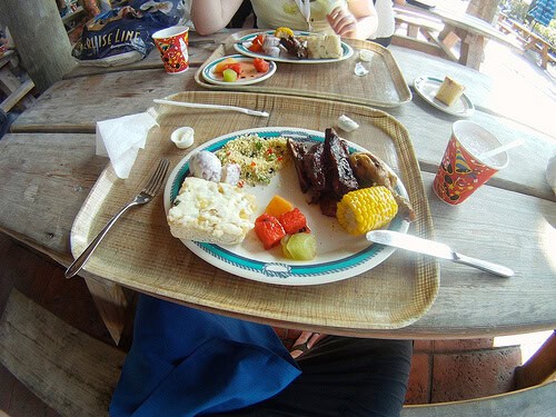 Cookies BBQ food - Castaway Cay