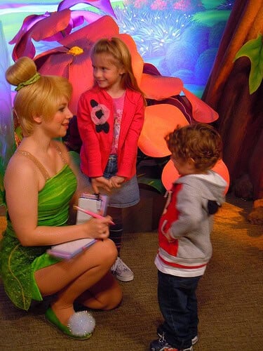 Disney Fairies meet and greet - Tinker Bell