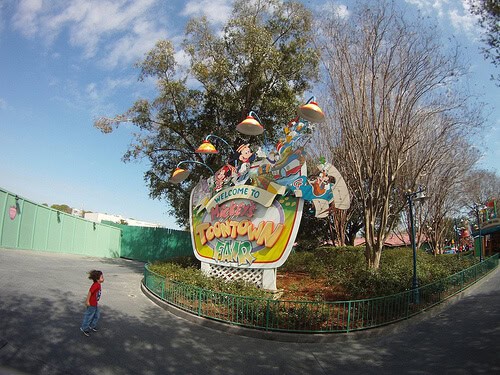 Mickey's Toontown Fair sign