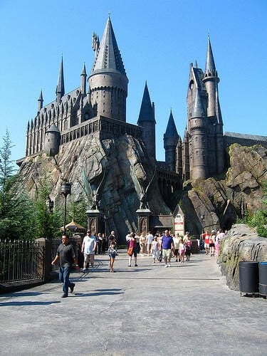 Hogwarts castle