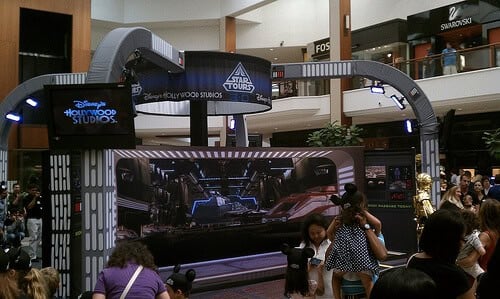 Star Tours 3D mall tour