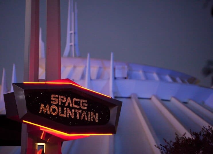 Ride this flawless version of Space Mountain at night, when the sun won't roast you in the outdoor queue.