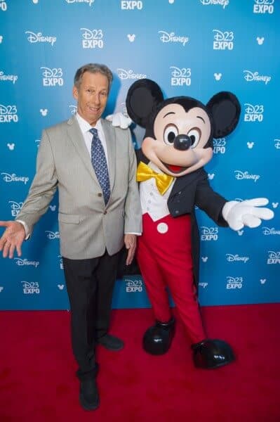 D23 EXPO 2015 - D23 EXPO, the ultimate Disney fan event, brings together all the past, present and future of Disney entertainment under one roof. Taking place August 14-16, this year marks the fourth D23 EXPO at the Anaheim Convention Center and promises to be the biggest and most spectacular yet. (ABC/Image Group LA) CARSON VAN OSTEN, MICKEY MOUSE