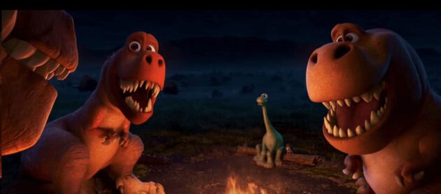 Campfire T-Rexs Good Dinosaur