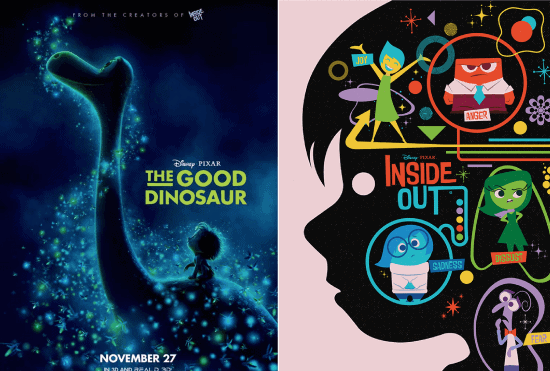Good Dinosaur and Inside Out