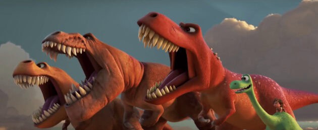 TRex and Arlo 2 Good Dinosaur