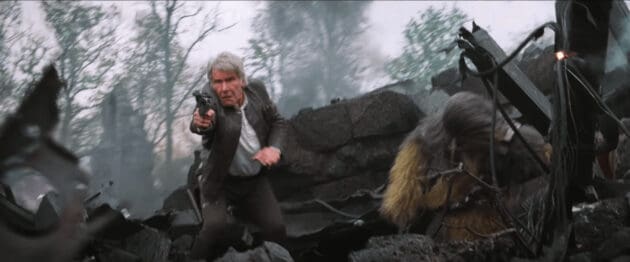 Han Solo Chewbacca Force Awakens