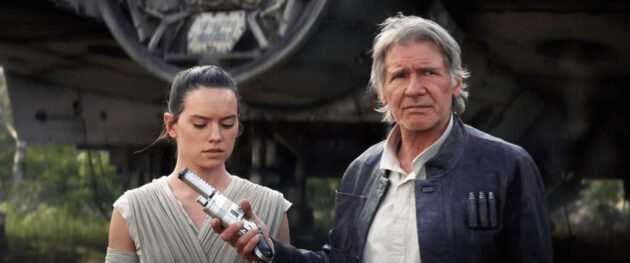 Han Solo blaster Force Awakens
