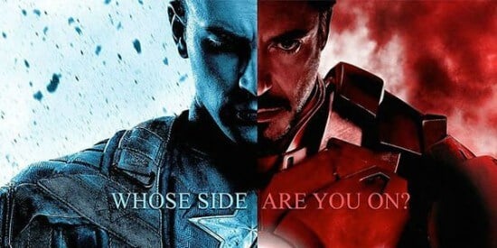 Captain America 3 Civil war Poster