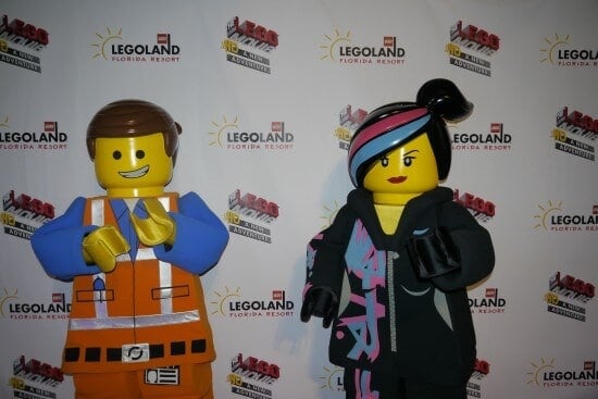 Legoland Florida Lego Movie premiere