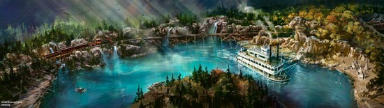 Disneyland Star Wars Rivers of America