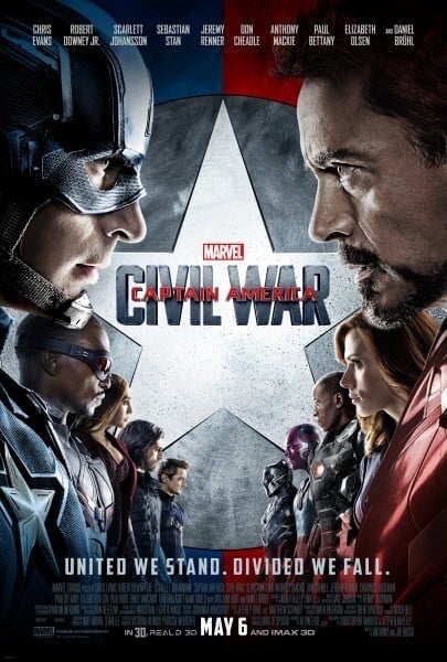 CAPTAIN AMERICA 1-Sheet Faceoff