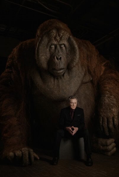 THE JUNGLE BOOK - King Louie is a formidable ape who desperately wants the secret of Man's deadly "red flower"--fire. He's convinced Mowgli has the information he seeks. "King Louie is huge--12 feet tall," says Christopher Walken, who voices the character. "But he's as charming as he is intimidating when he wants to be." Photo by: Sarah Dunn. ©2016 Disney Enterprises, Inc. All Rights Reserved.